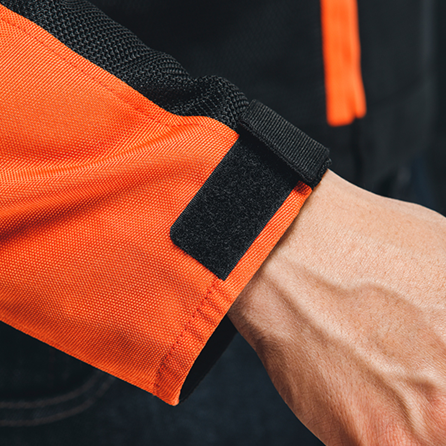 Dainese Dainese Elettrica Air Tex Jacket - Black/Flame Orange/Charcoal Grey - View 6