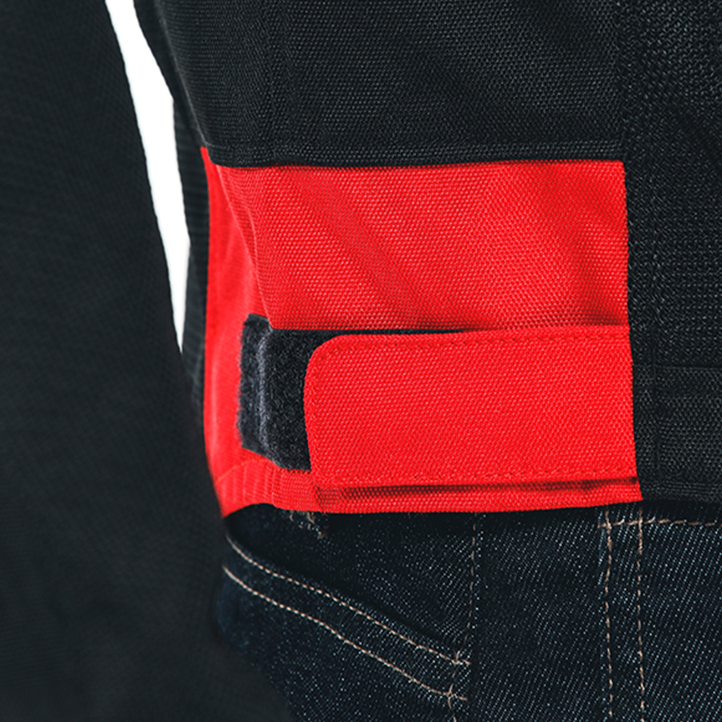 Dainese Elettrica Air Tex Jacket - Black/Lava Red