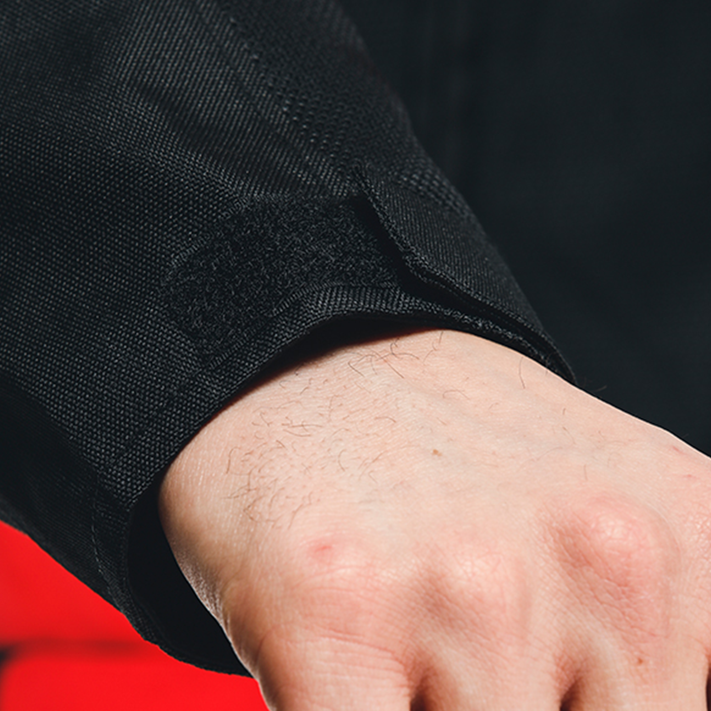 Dainese Elettrica Air Tex Jacket - Black/Lava Red