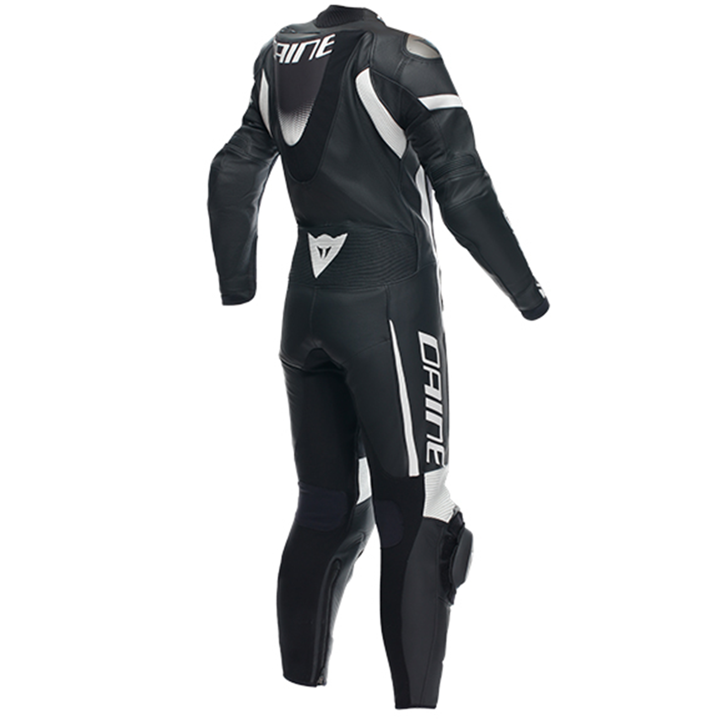 Dainese Grobnik Lady Leather 1 Piece Suit - Black/White (948)