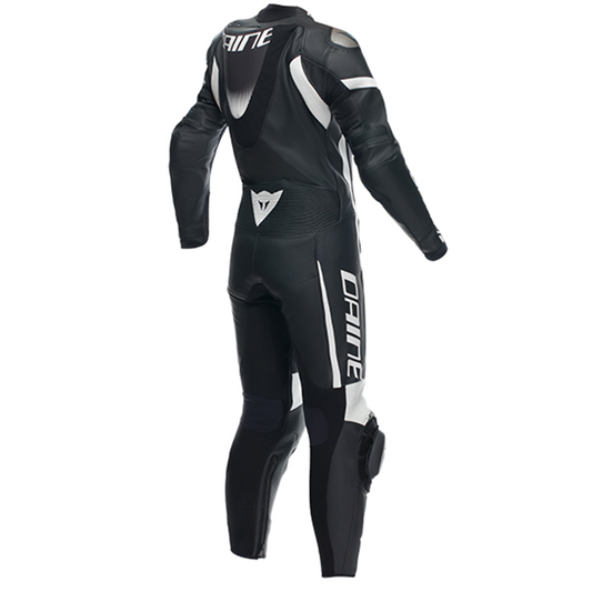 Dainese Grobnik Lady Leather 1 Piece Suit - Black/White (948)