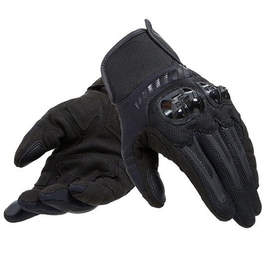 Dainese Mig 3 Air Tex Gloves - Black/Black