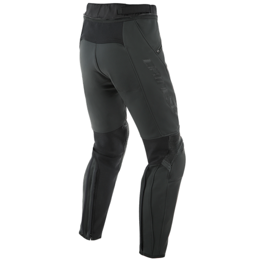 Dainese Pony 3 Leather Pants - Matt Black