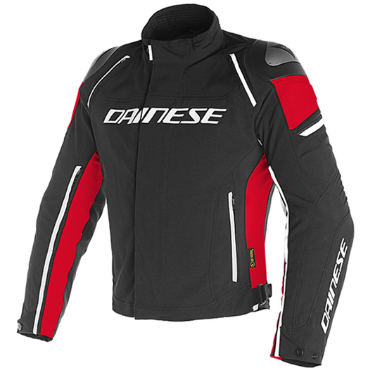 Dainese Racing 3 D-Dry Jacket - Black/Black/Red