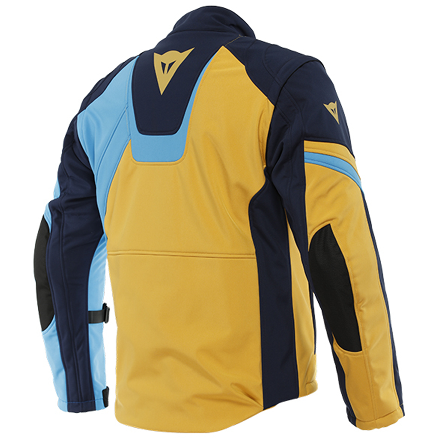 Dainese Dainese Ranch Tex Jacket - Mineral Yellow/Black Iris/Light Blue - Side View