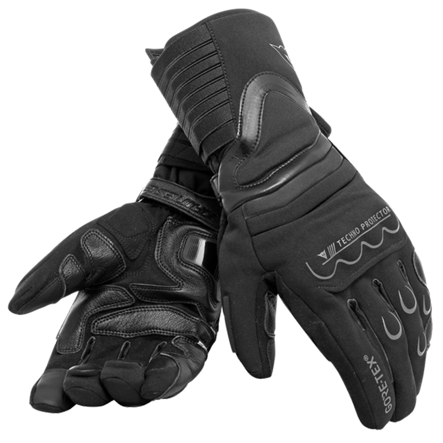 Dainese Dainese Scout 2 Unisex Goretex Gloves - Black - Front View