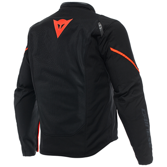 Dainese Smart Jacket LS Sport - Black/Flo Red (628)