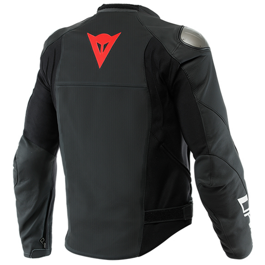 Dainese Sportiva Leather Jacket - Matt Black