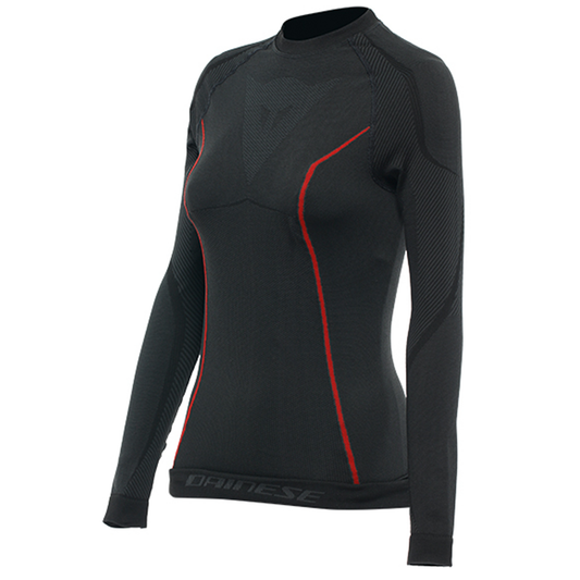 Dainese Thermo Long Sleeve Lady - Black/Red (606)
