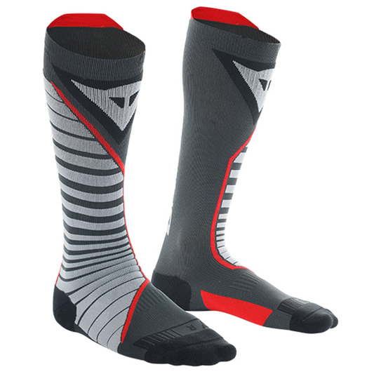 Dainese Thermo Long Socks - Black/Red (606)