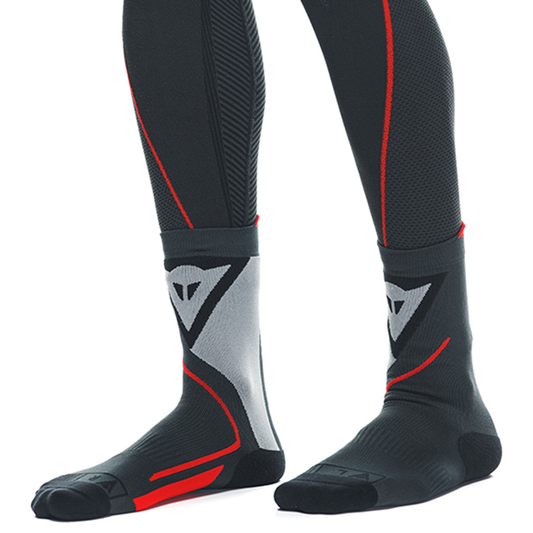 Dainese Thermo Mid Socks - Black/Red (606)