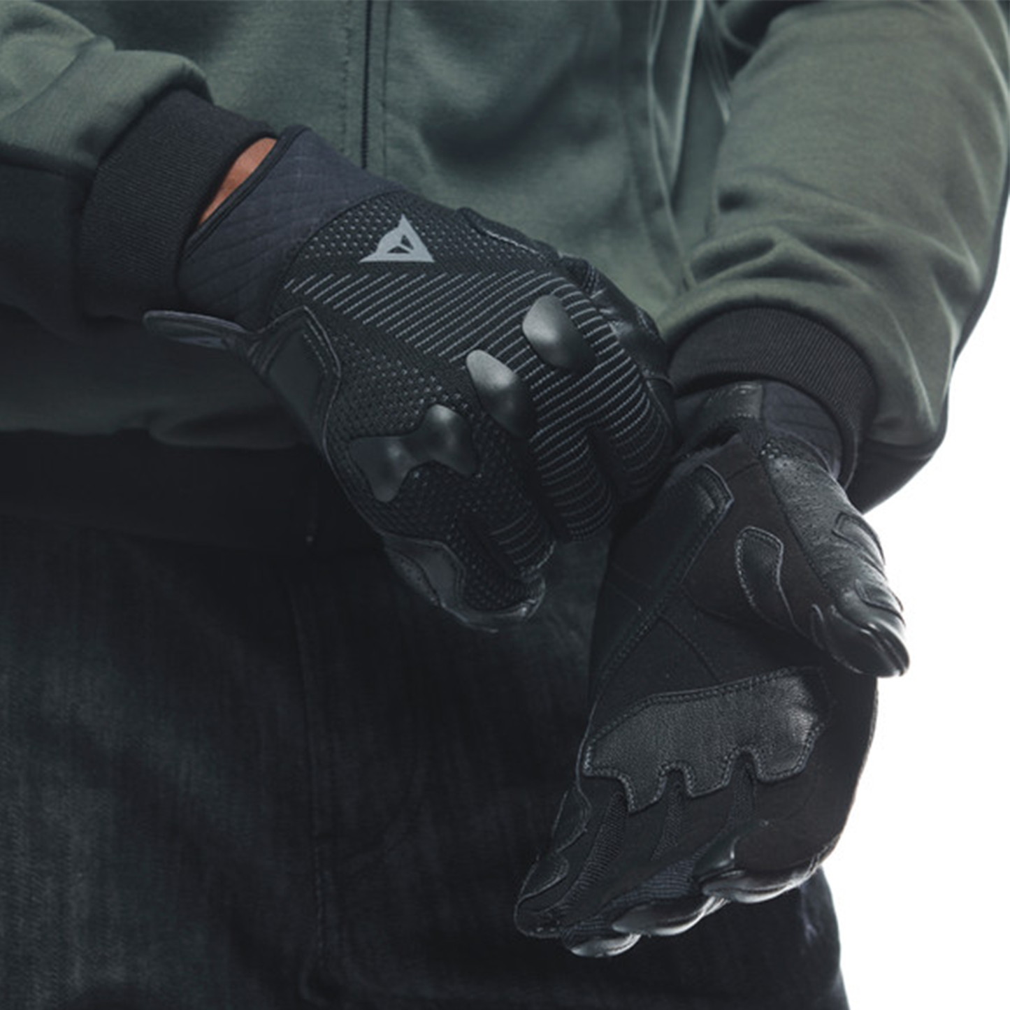 Dainese Unruly Ergo-Tec Gloves - Black/Anthracite (604)