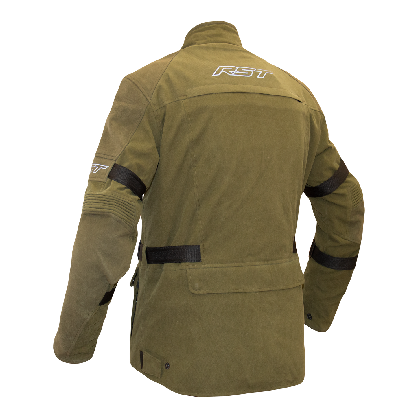 RST RST Pro Series RAID Textile Riding/Racing Jacket - CE Approved - Military Green - Side View