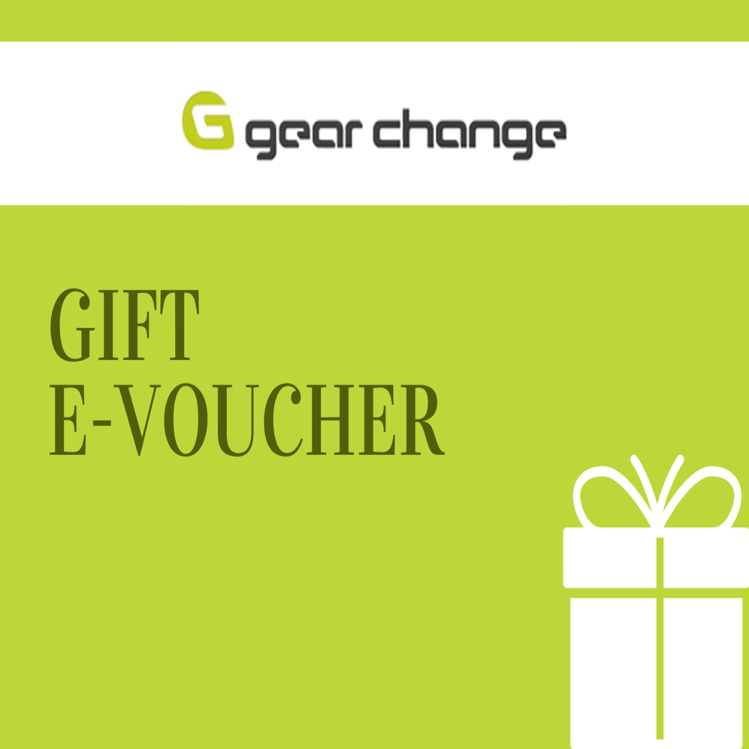 Gearchange Gift E-Voucher – Gear Change Online