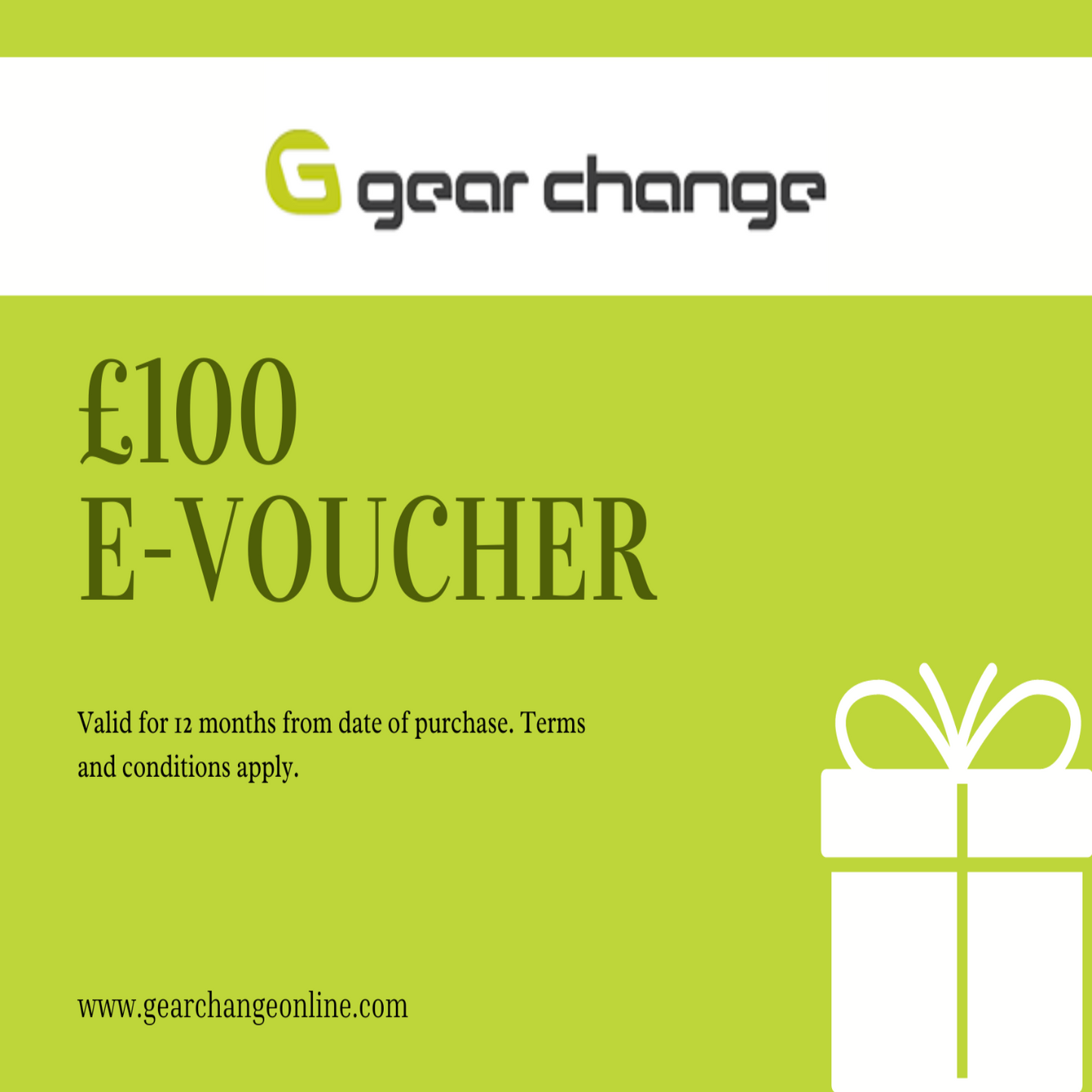 Gearchange Gift E-Voucher