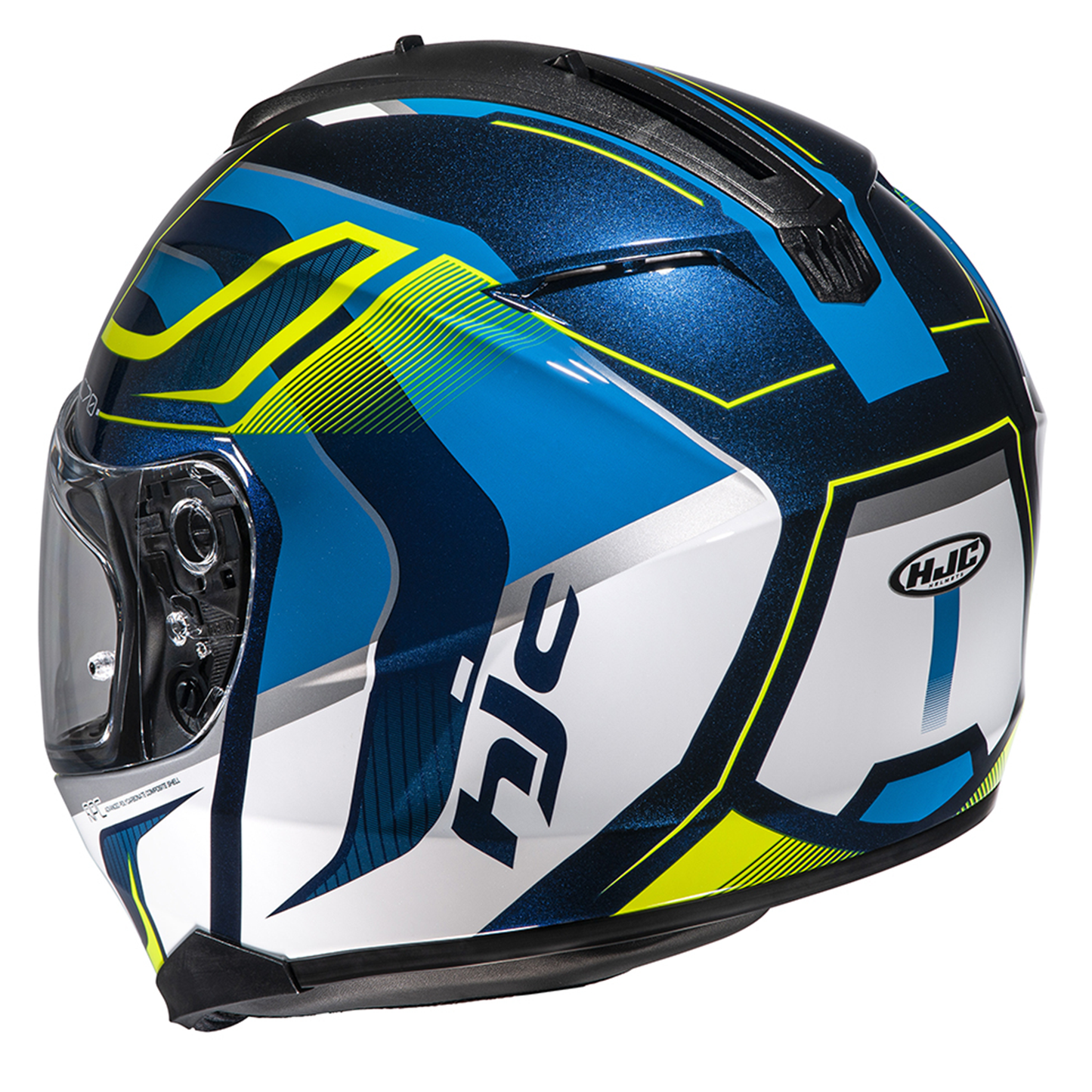 HJC C70 - Lantic Yellow