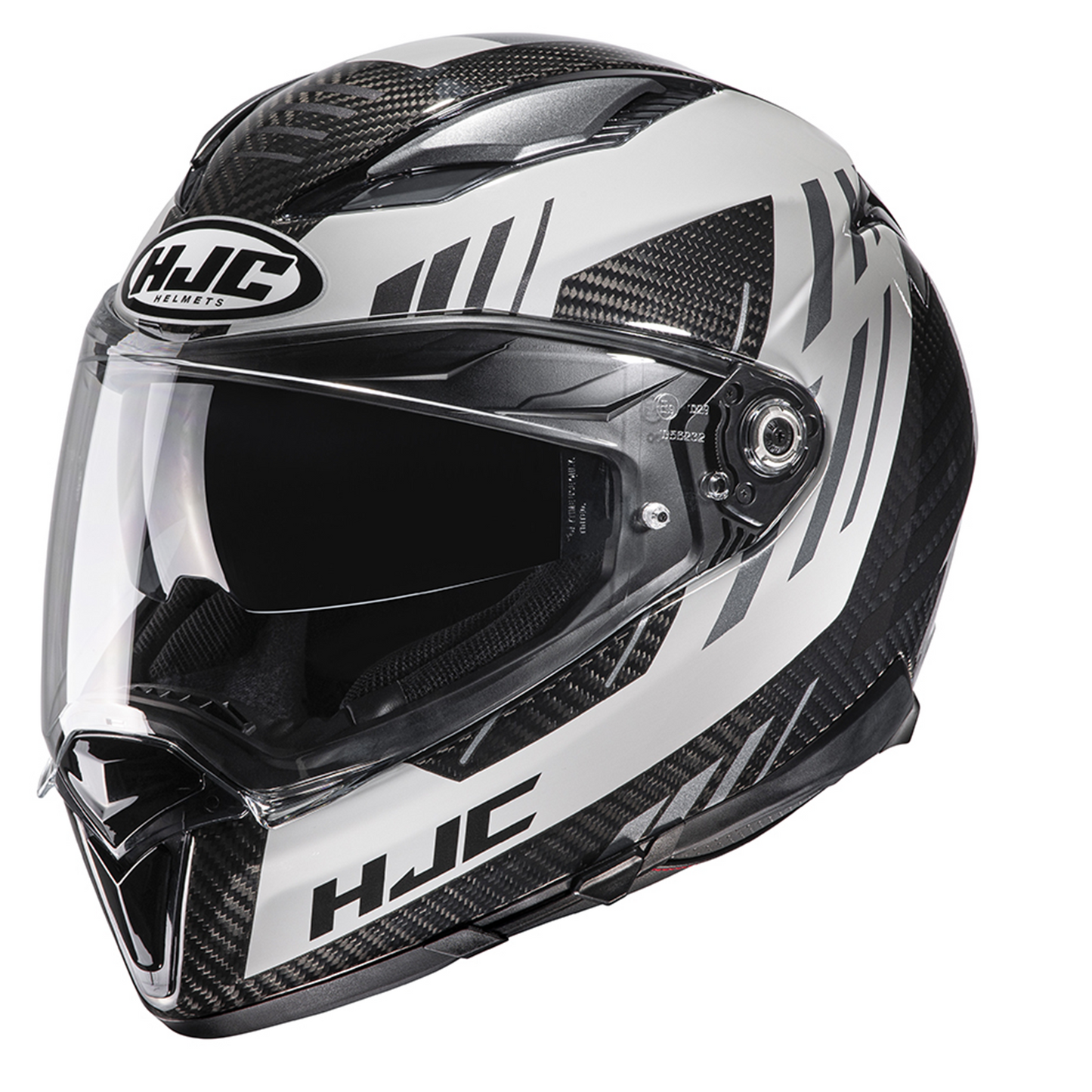 HJC HJC F70 Carbon - Kesta Black - Front View