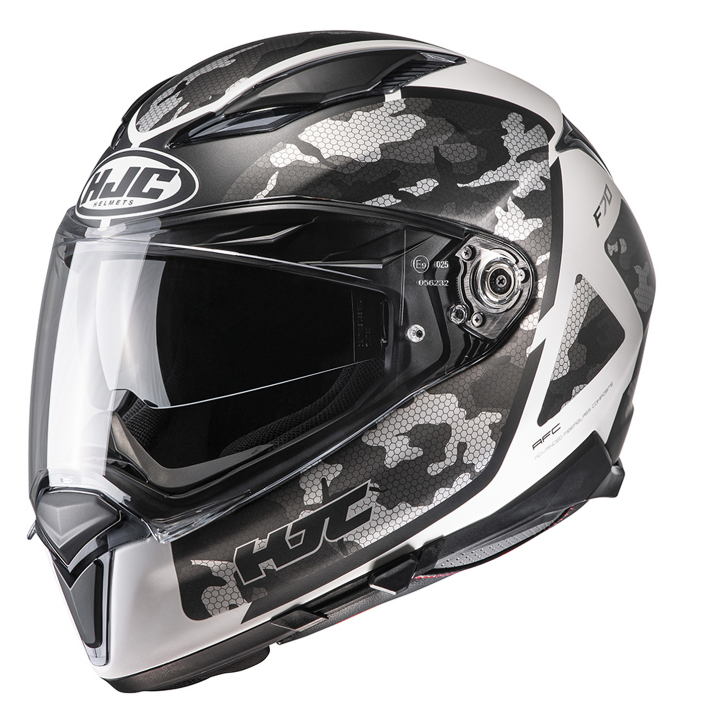 HJC HJC F70 - Katra White - Front View