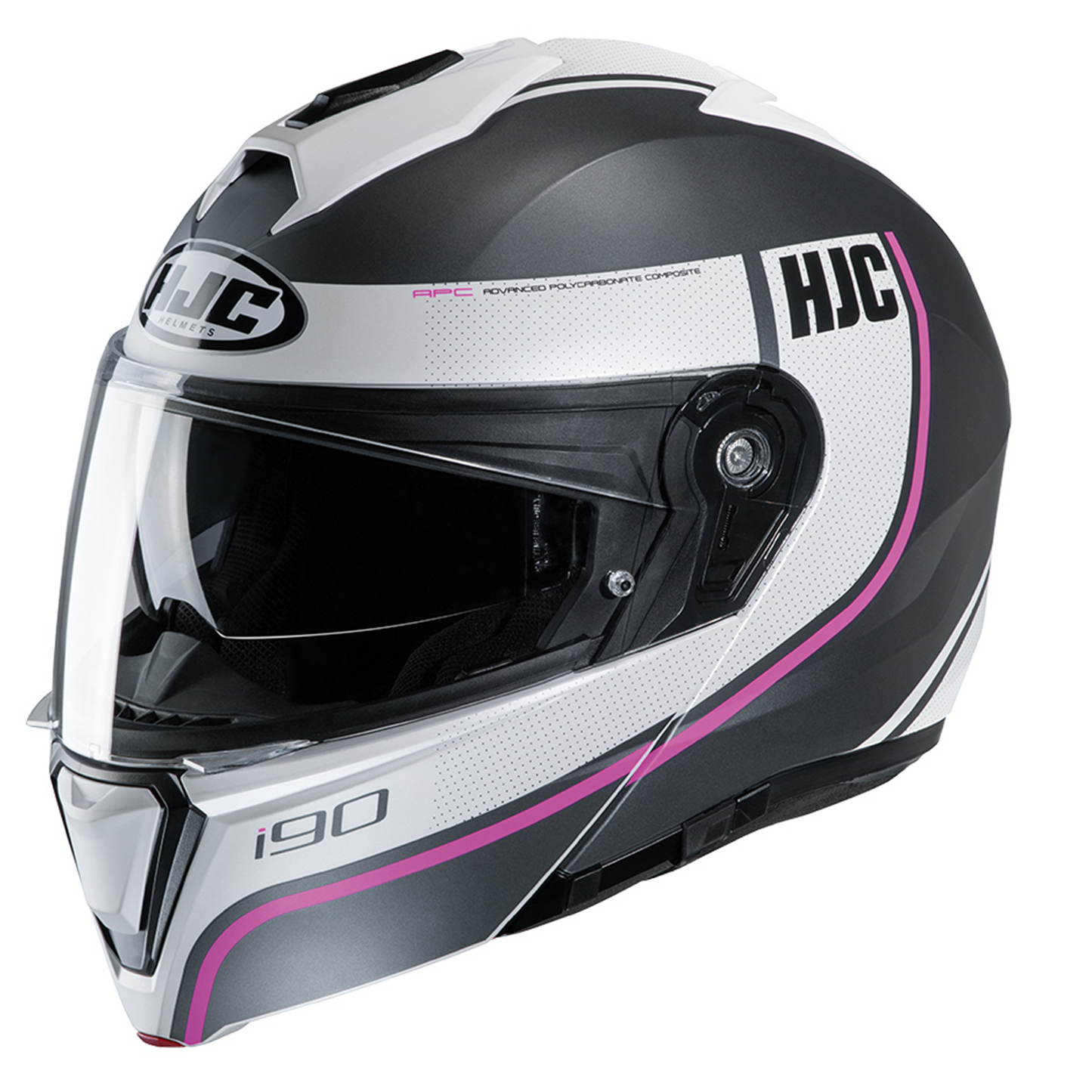 HJC HJC I90 - Davan Pink - Front View
