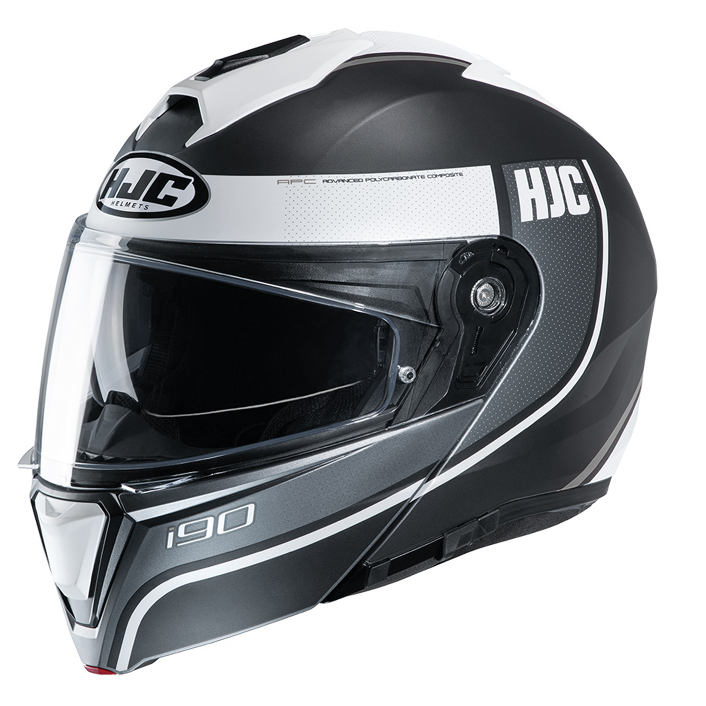 HJC HJC I90 - Davan White - Front View