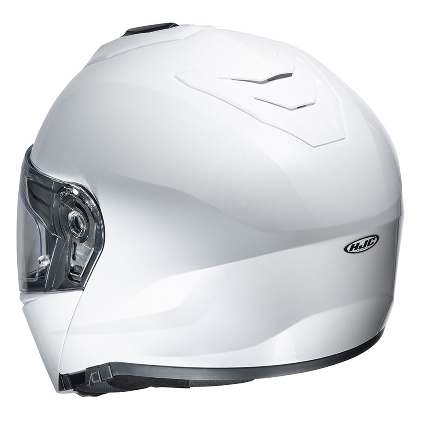 HJC HJC I90 - Pearl White - Detail View