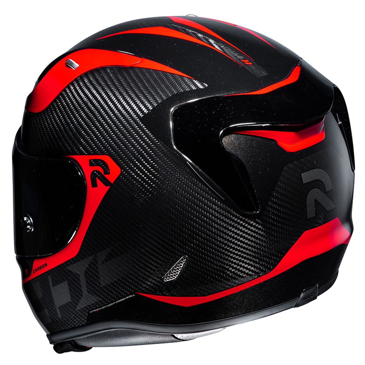 HJC RPHA 11 - Bleer Carbon Red - Includes Free Light Smoke Visor