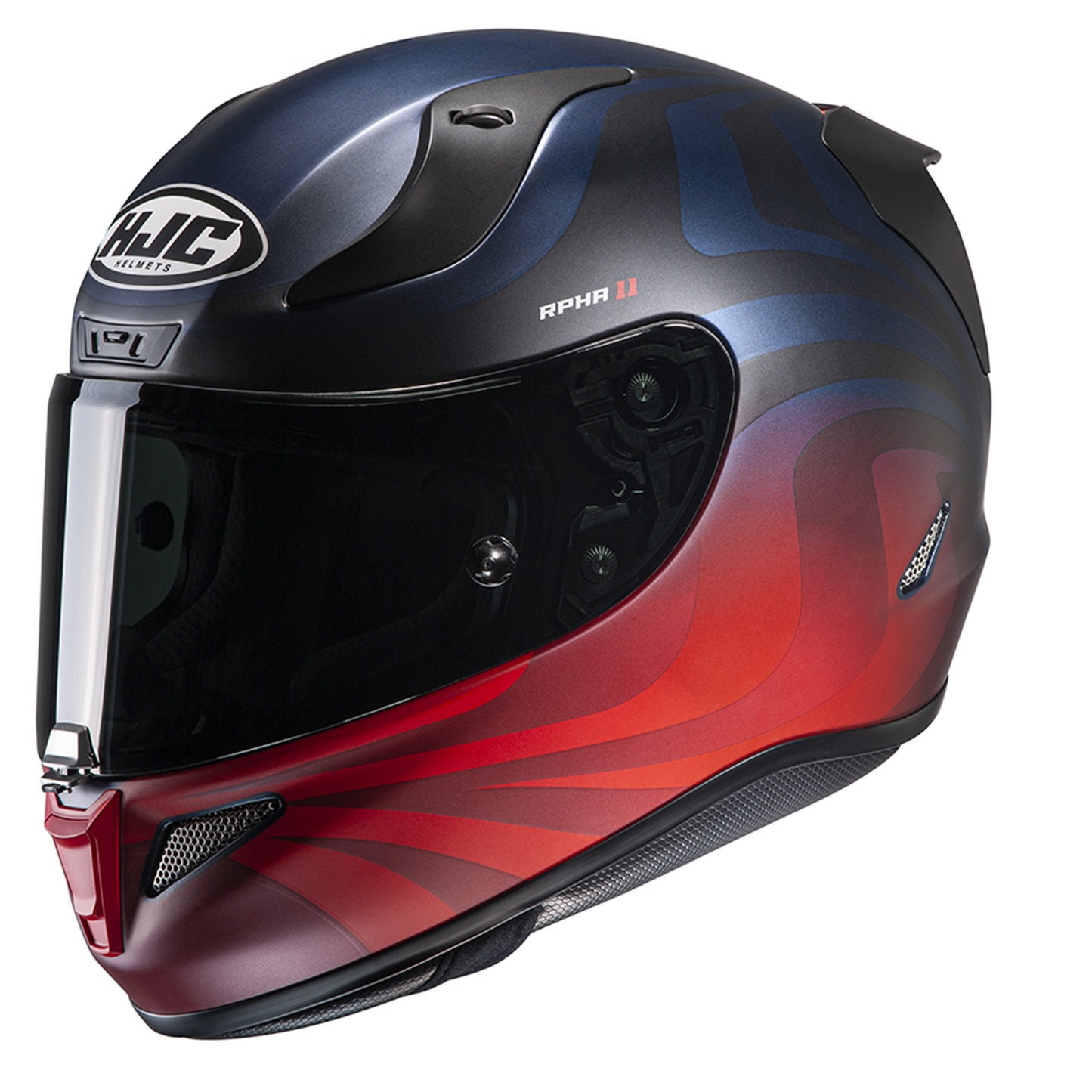 HJC RPHA 11 - Eldon Blue Red - Includes Free Light Smoke Visor