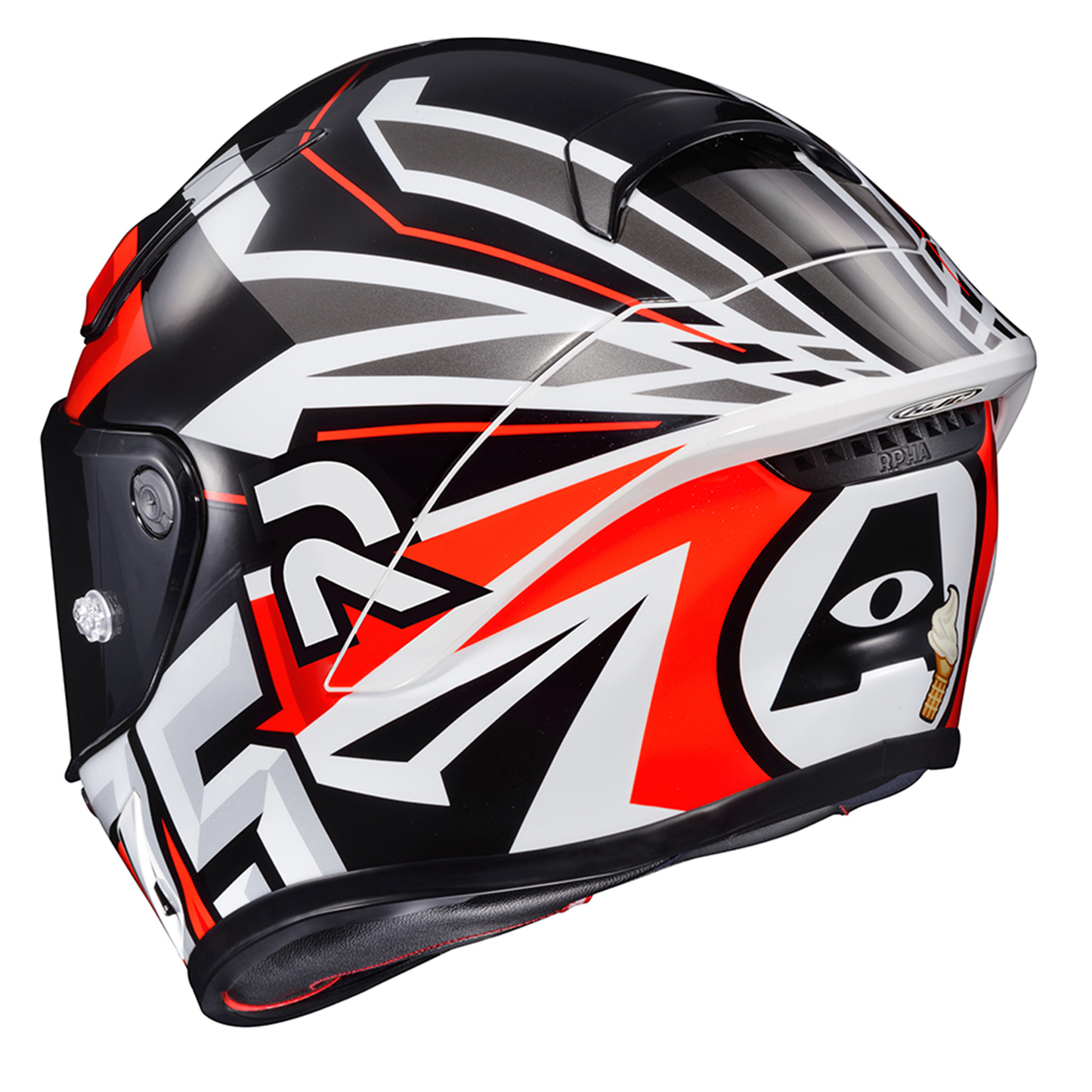 HJC RPHA 1 - Arenas Replica - Free Light Smoke Visor