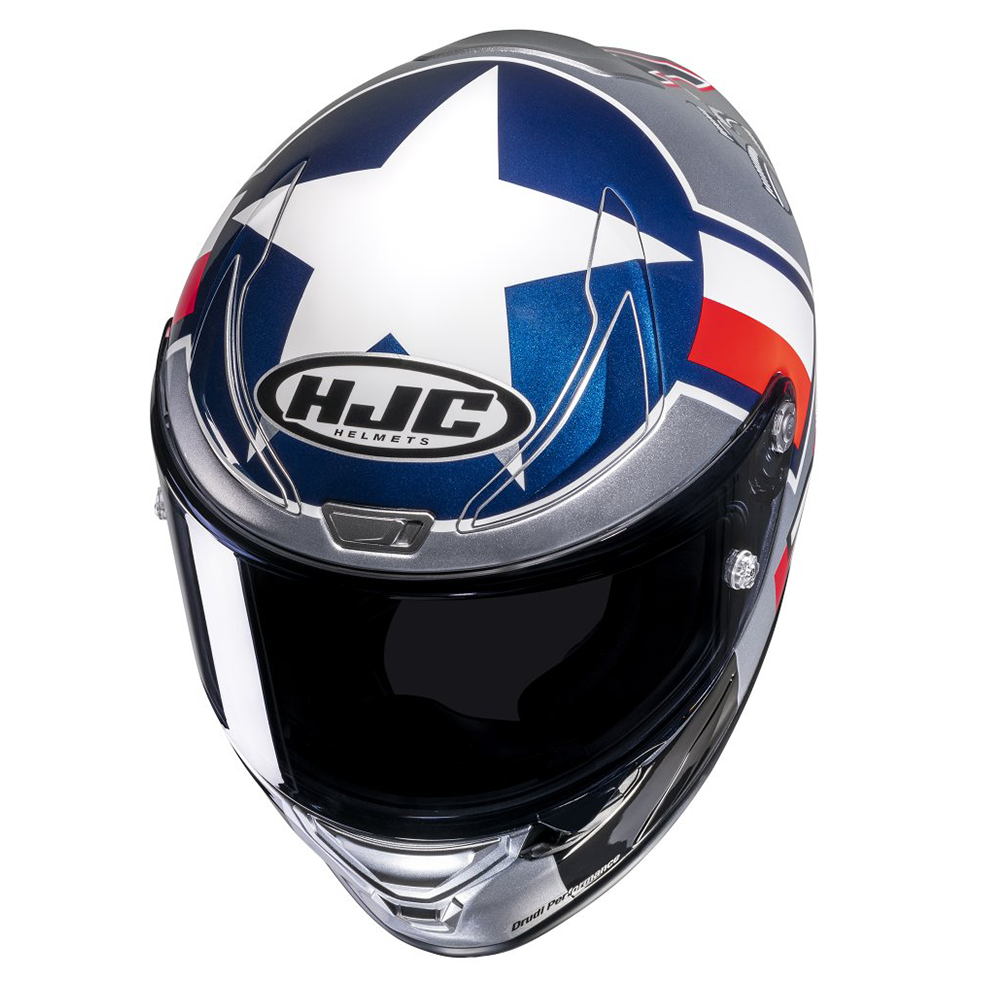 HJC HJC RPHA 1 - Ben Spies Silverstar - Free Light Smoke Visor - Interior View