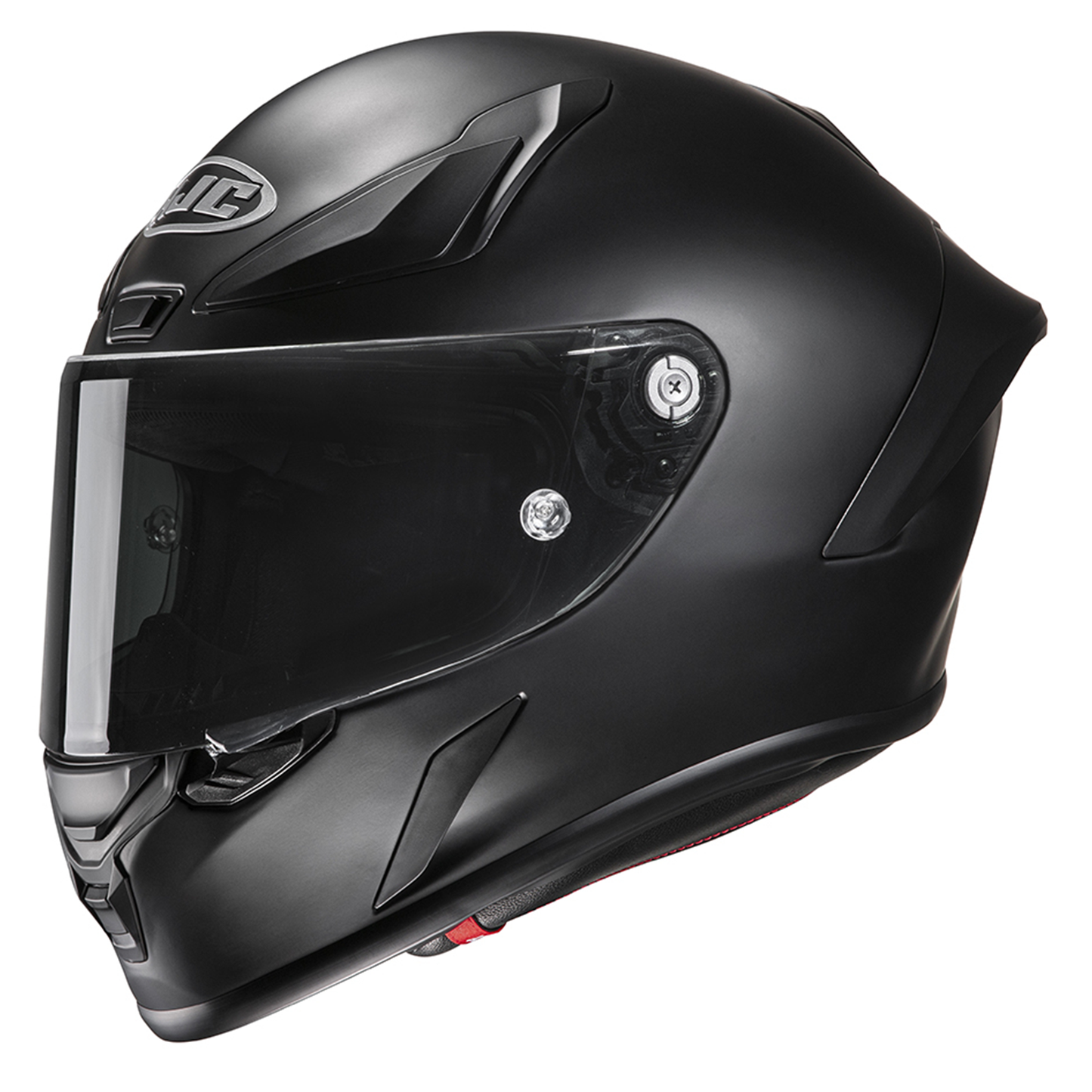 HJC HJC RPHA 1 - Matt Black - Free Light Smoke Visor - Side View