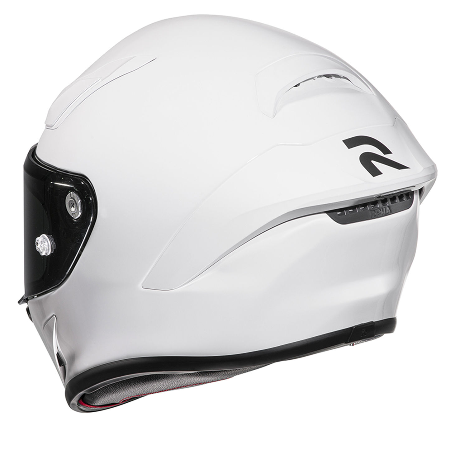 HJC HJC RPHA 1 - White - Free Light Smoke Visor - Interior View