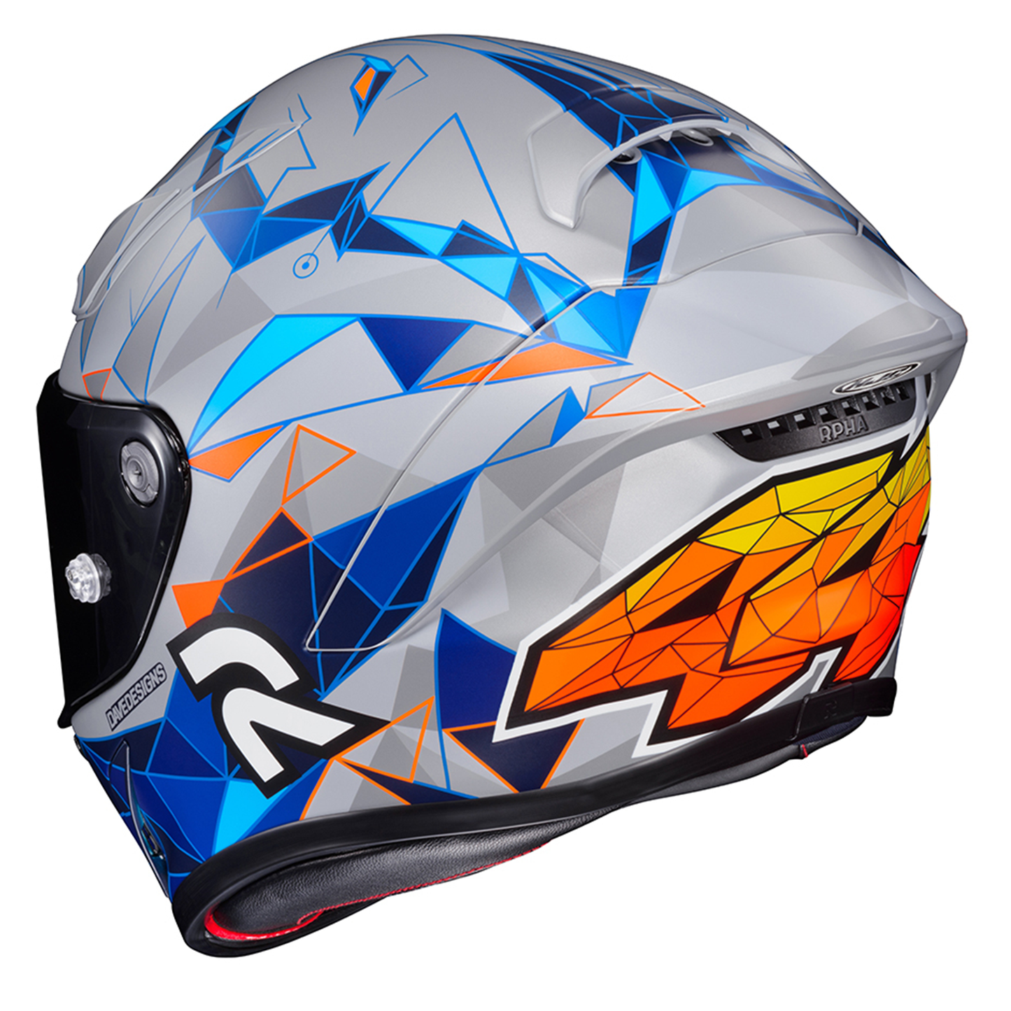 HJC HJC RPHA 1 - Pol Espargaro Rep - Blue - Interior View