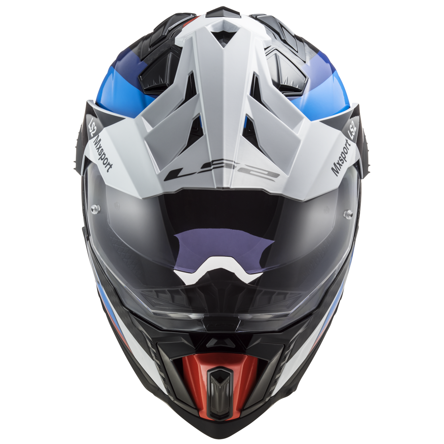 LS2 LS2 MX701 Explorer Carbon - Frontier Gloss Black Blue - View 8