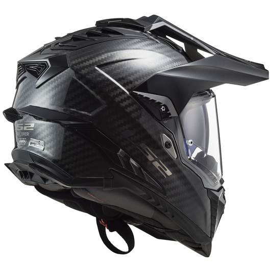 LS2 MX701 Explorer Carbon - Gloss Carbon