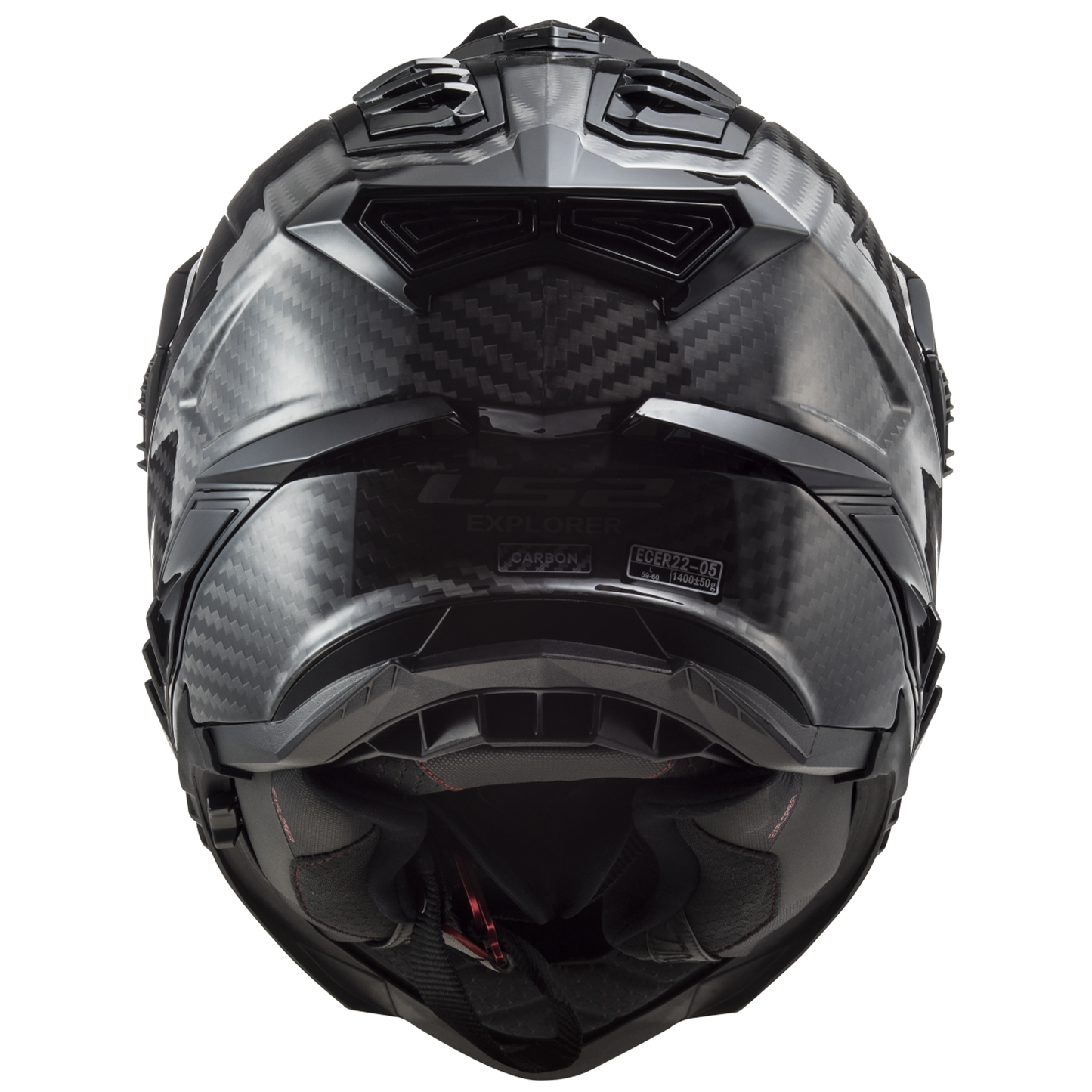 LS2 MX701 Explorer Carbon - Gloss Carbon