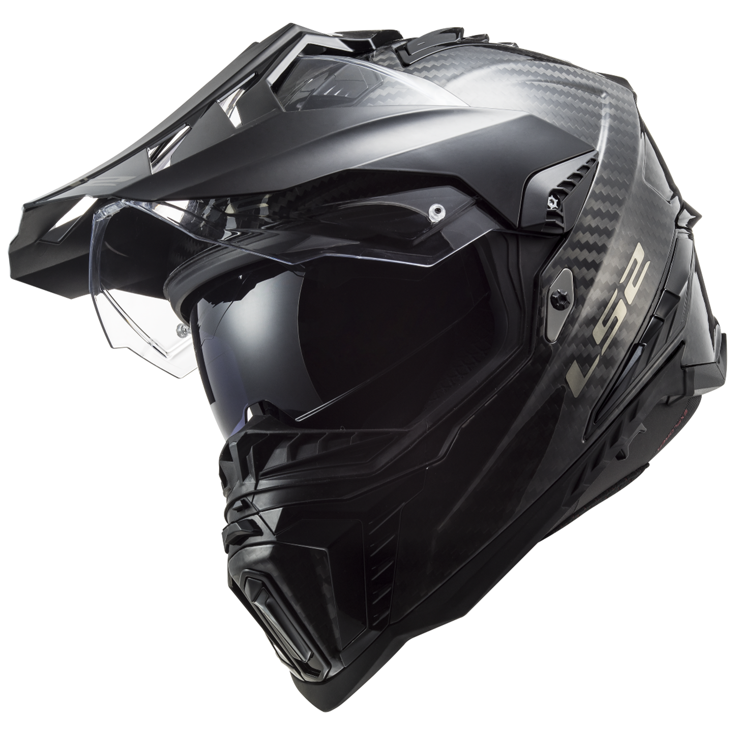 LS2 MX701 Explorer Carbon - Gloss Carbon
