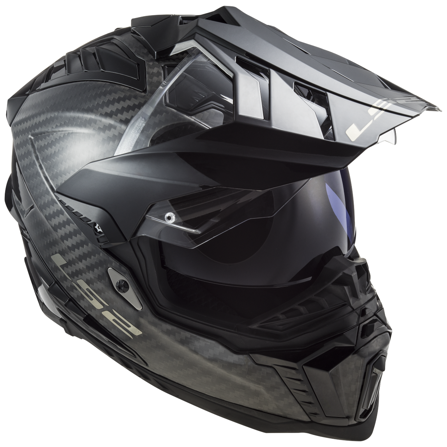 LS2 MX701 Explorer Carbon - Gloss Carbon