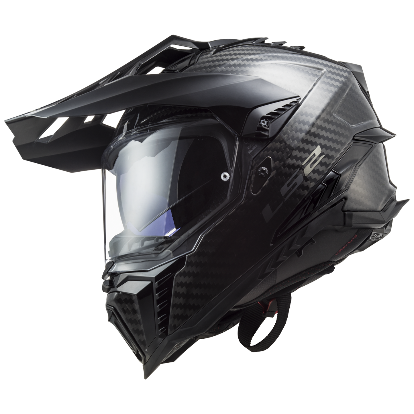 LS2 MX701 Explorer Carbon - Gloss Carbon