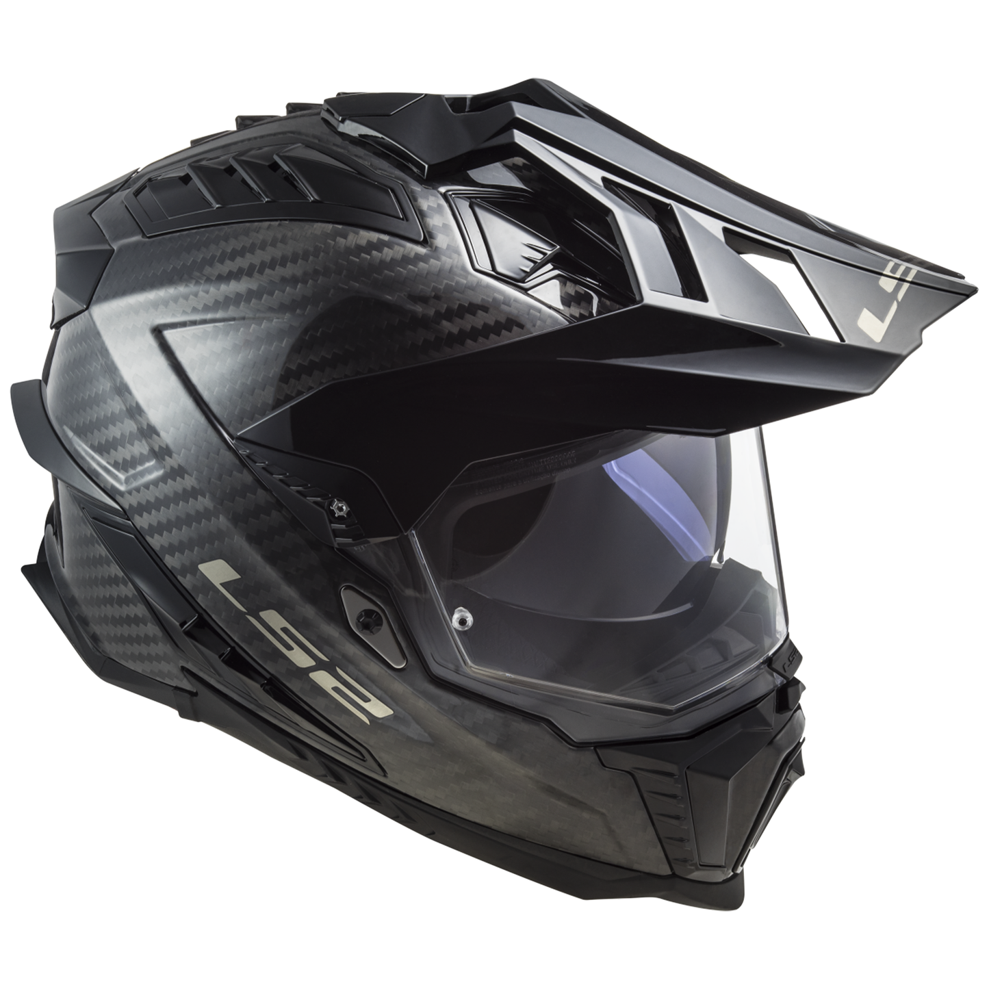 LS2 MX701 Explorer Carbon - Gloss Carbon