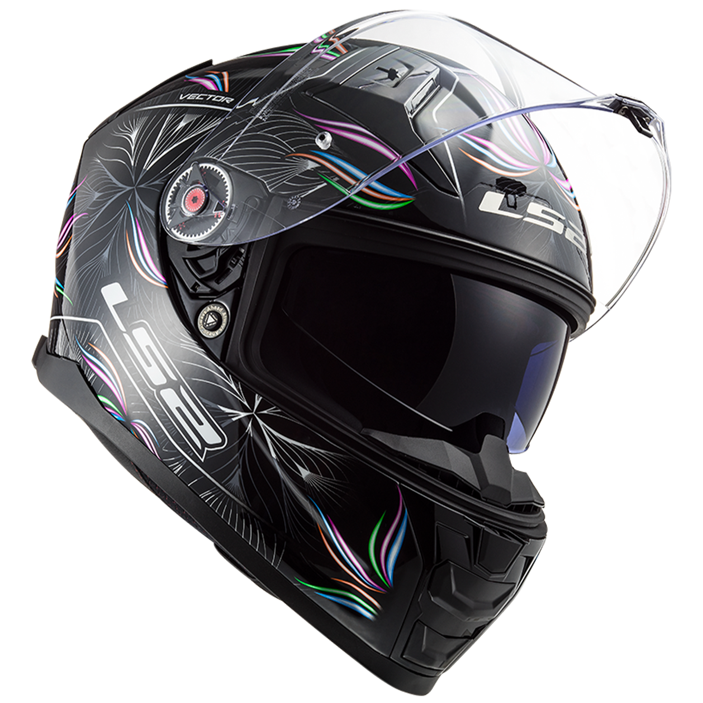 LS2 LS2 FF811 Vector 2 - Tropical Black/White - View 7