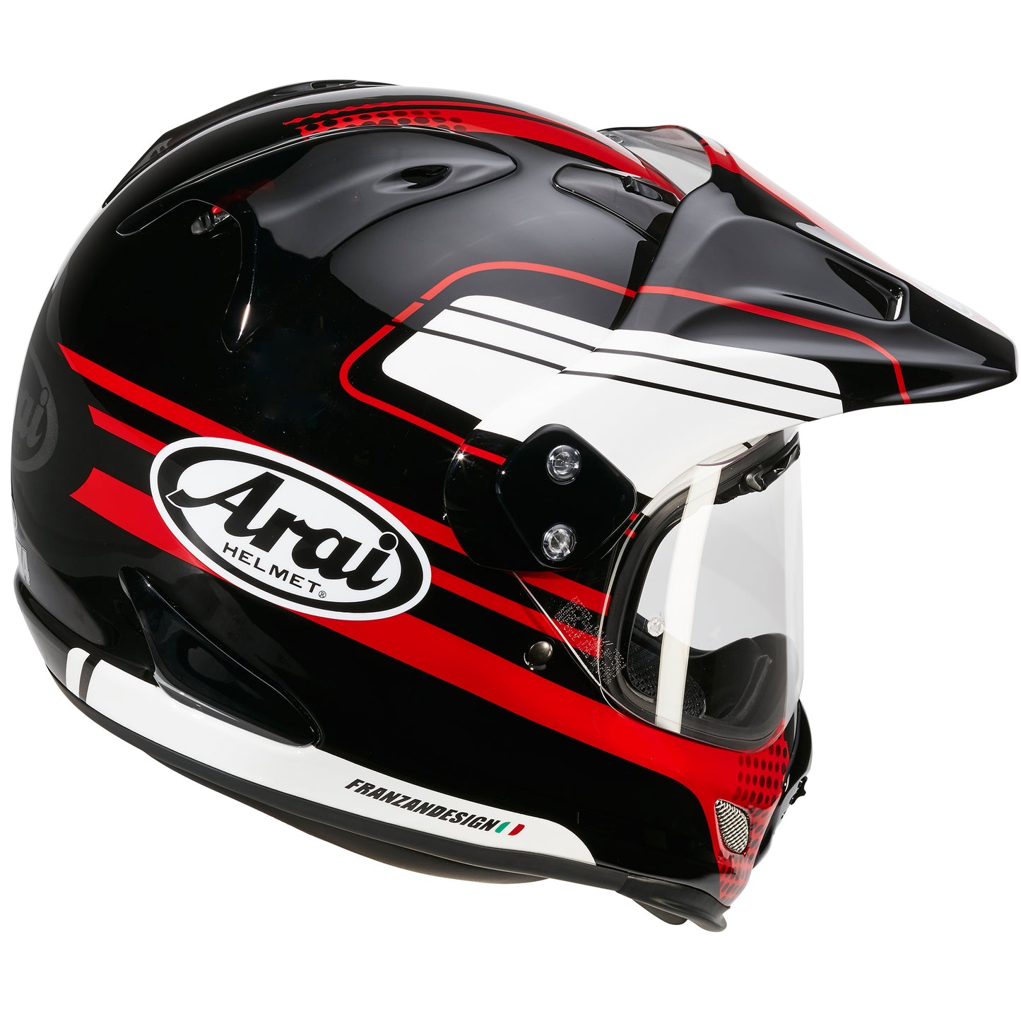 Arai Arai Tour X4 - Move Red - Side View