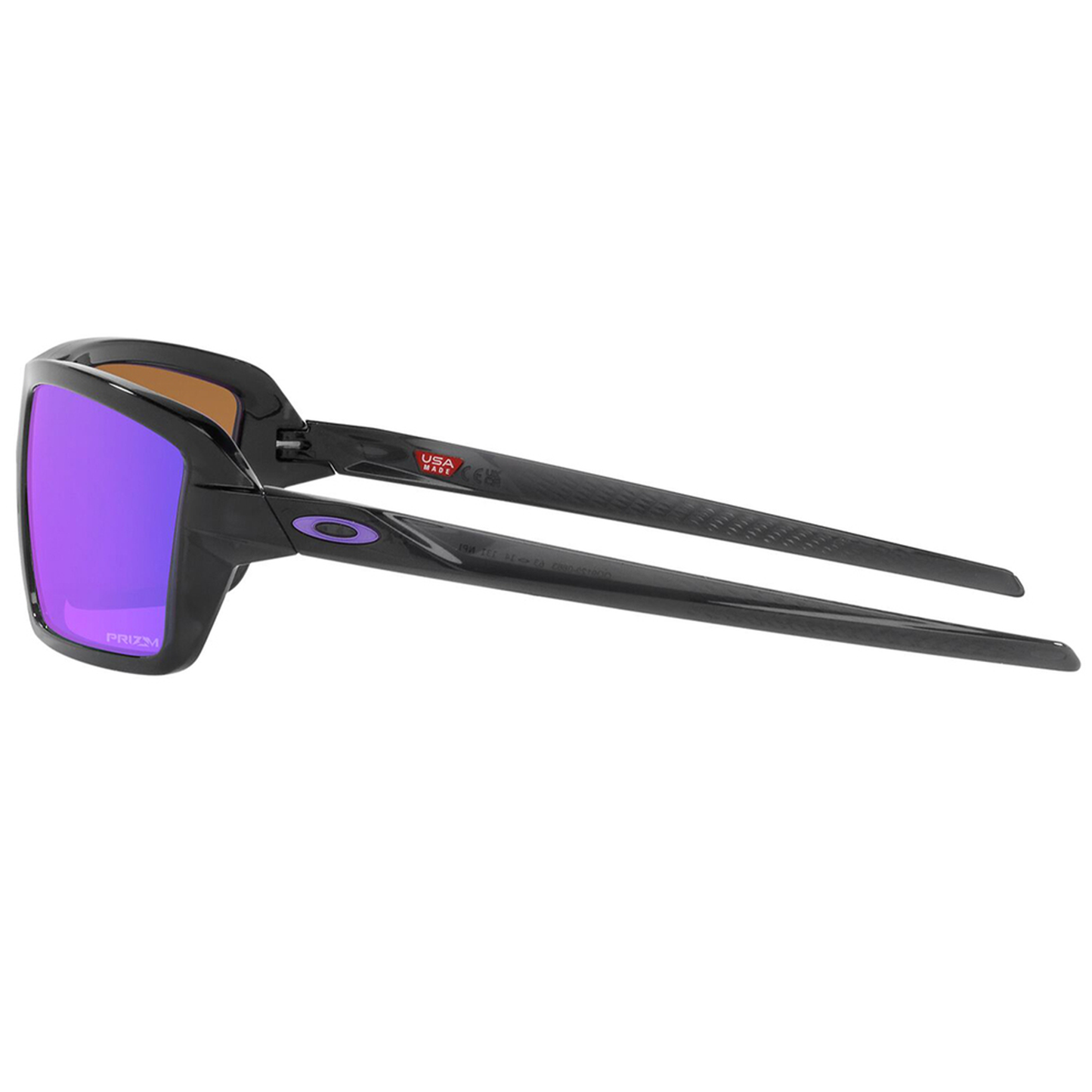 Oakley Cables Sunglasses (Black Ink) Prizm Violet Lens