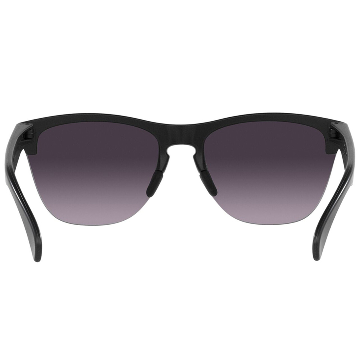 Oakley Frogskins Lite Sunglasses (Matte Black) Prizm Grey Gradient Lens