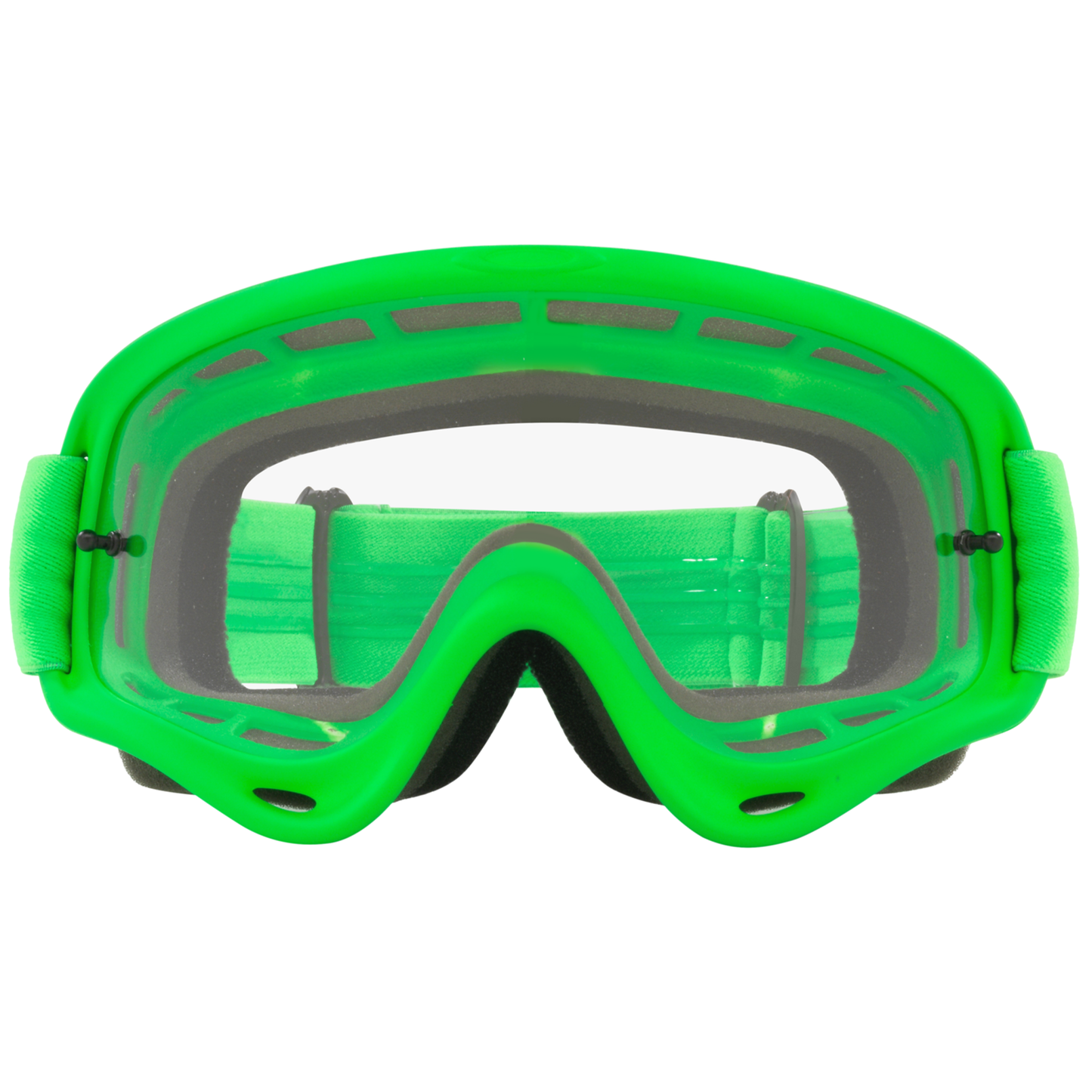 Oakley O Frame MX Goggle Adult (Moto Green) Clear Lens