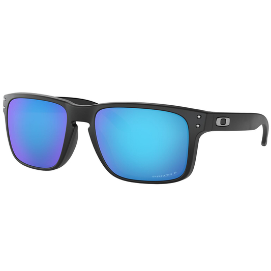 Oakley Holbrook Sunglasses (Matte Black) Prizm Sapphire Polarized Lens
