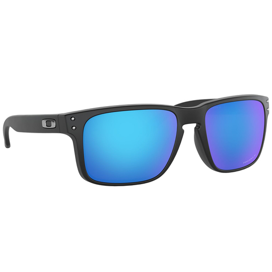 Oakley Holbrook Sunglasses (Matte Black) Prizm Sapphire Polarized Lens