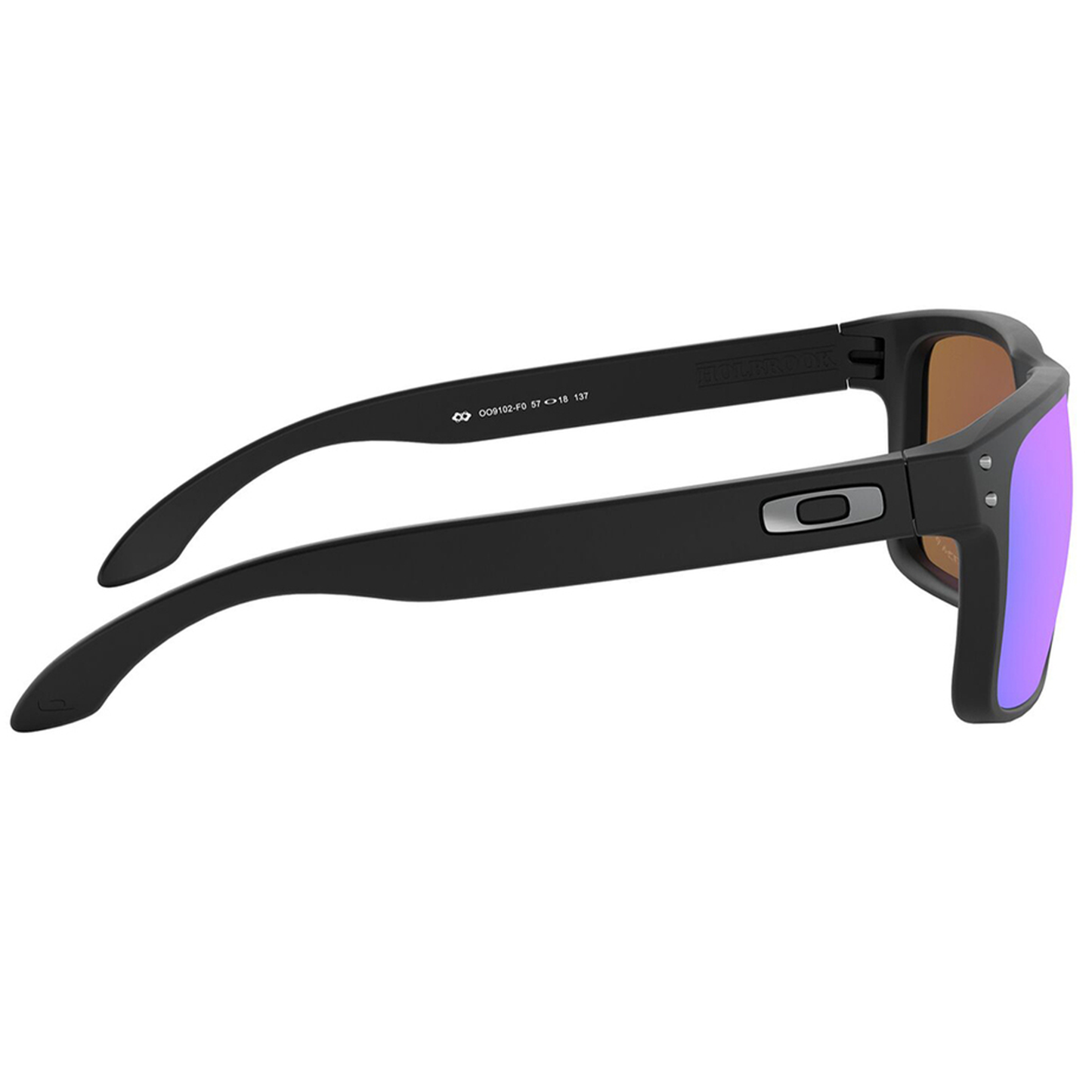 Oakley Holbrook Sunglasses (Matte Black) Prizm Sapphire Polarized Lens