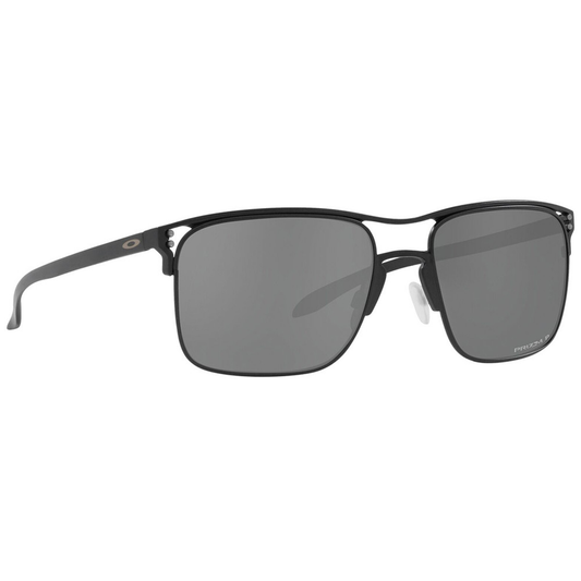 Oakley Holbrook Ti Sunglasses (Satin Black) Prizm Black Polarized Lens