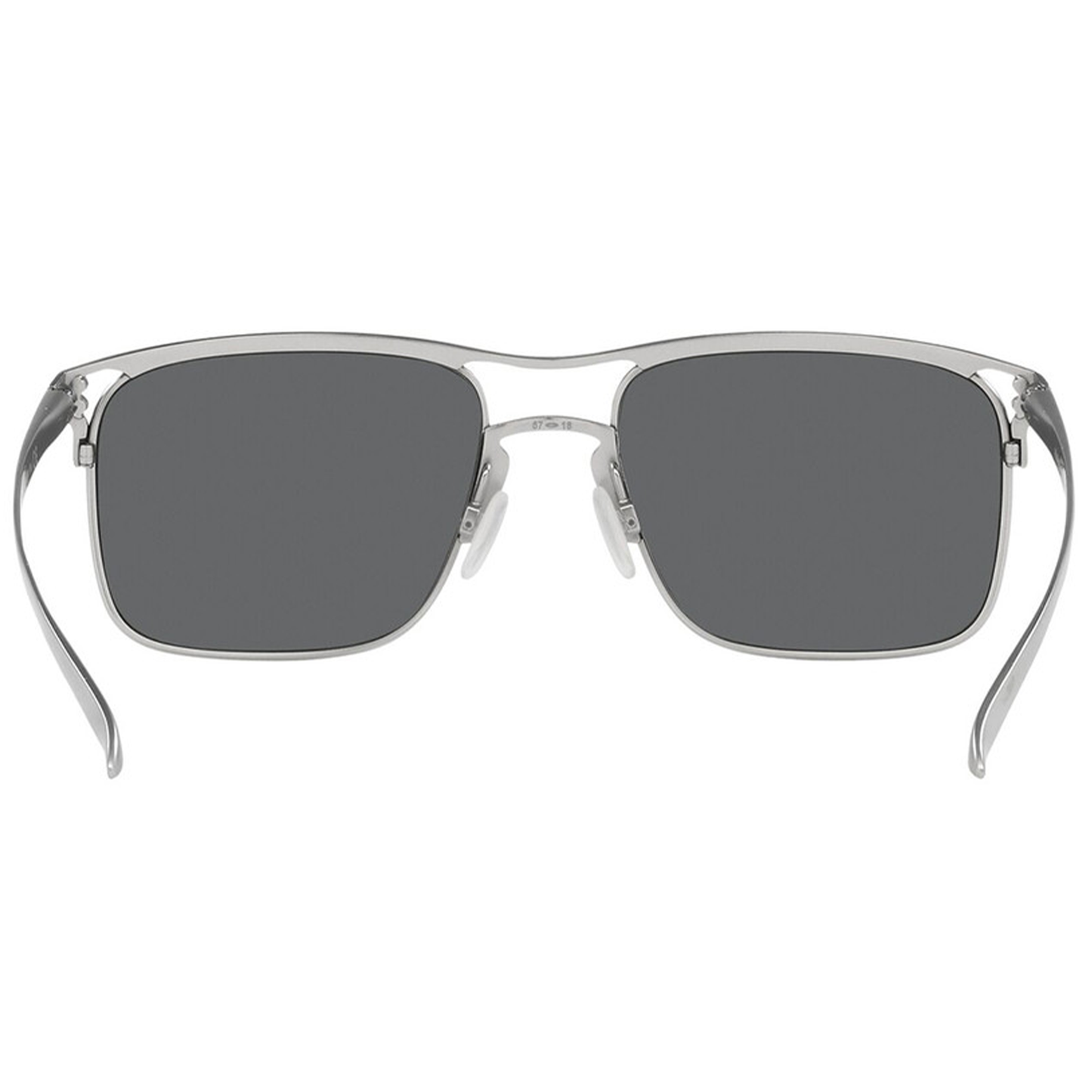 Oakley Oakley Holbrook Ti Sunglasses (Satin Chrome) Prizm Black Lens - View 6