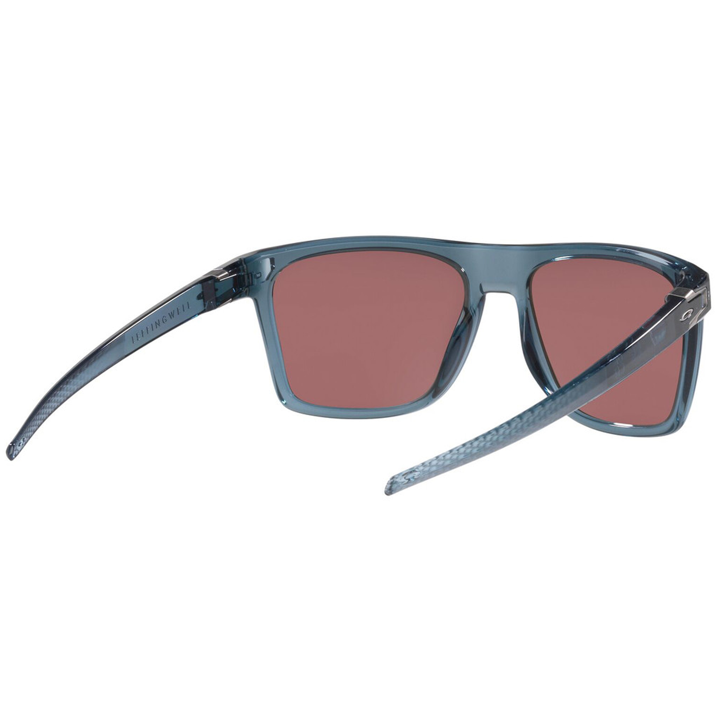 Oakley Leffingwell Sunglasses (Crystal Black) Prizm Deep Water Polarized Lens